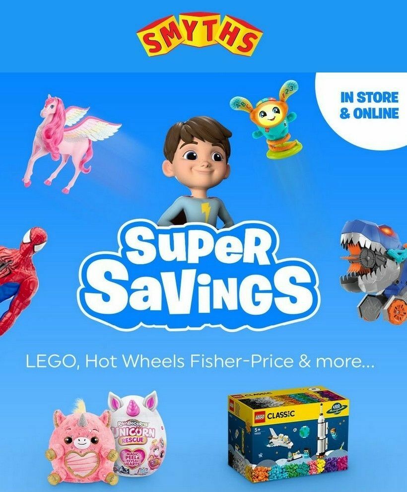 Smyths Toys Offers from 7 October