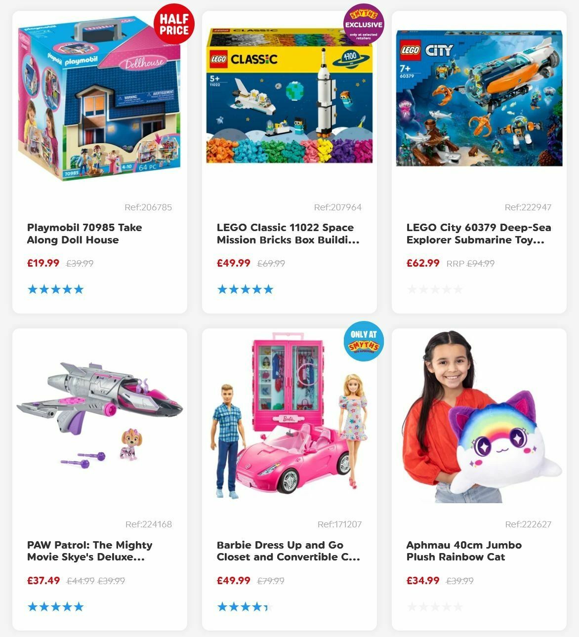 Smyths Toys Offers from 20 October