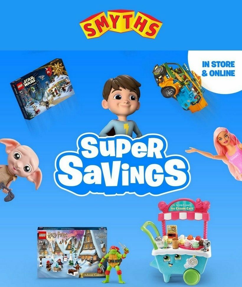 Smyths Toys Offers from 3 November