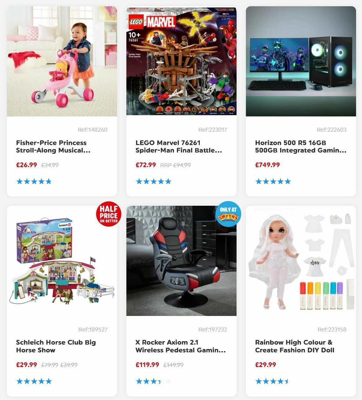 Smyths Toys Offers from 3 November