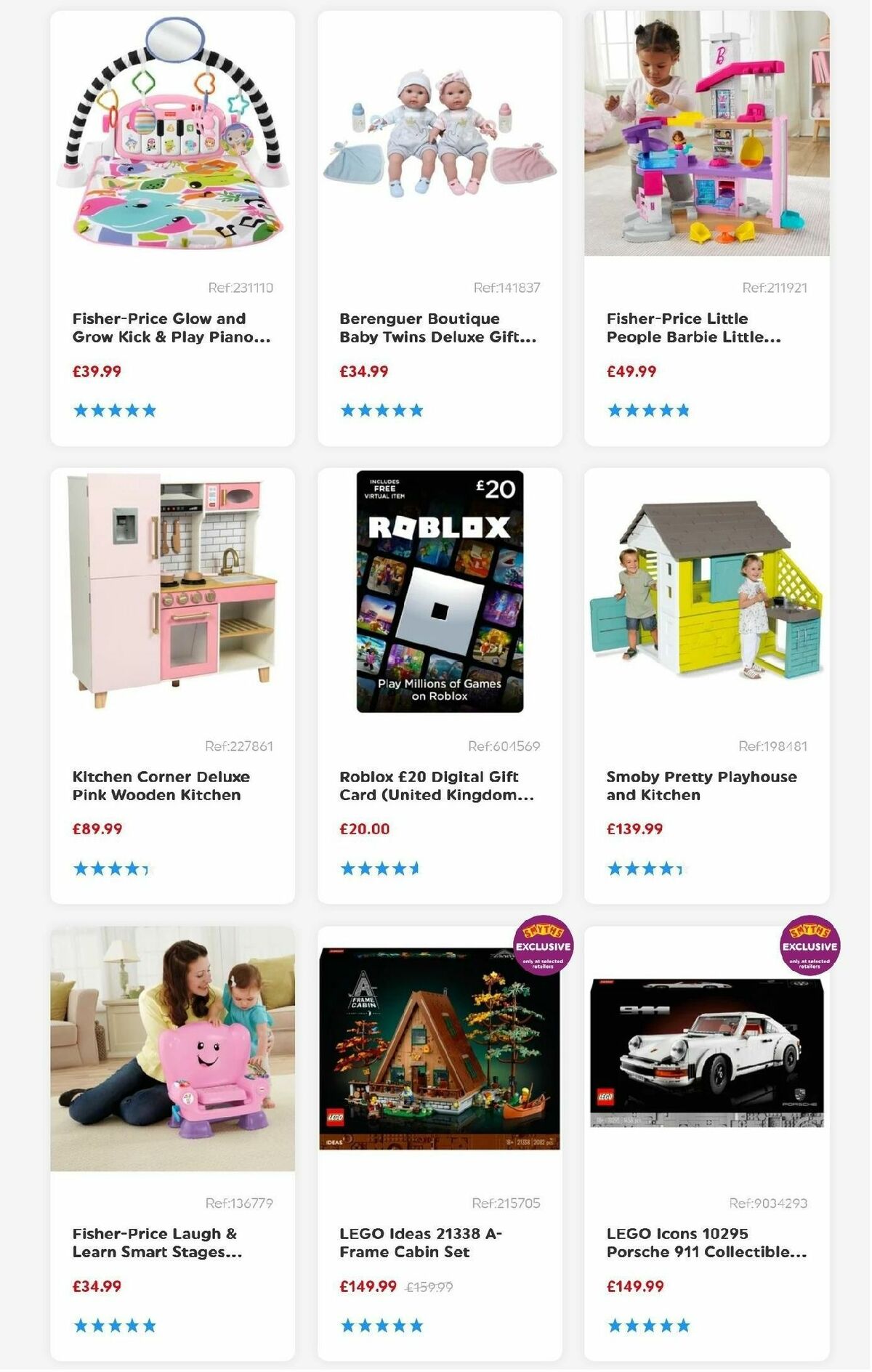 Smyths Toys Offers from 30 August