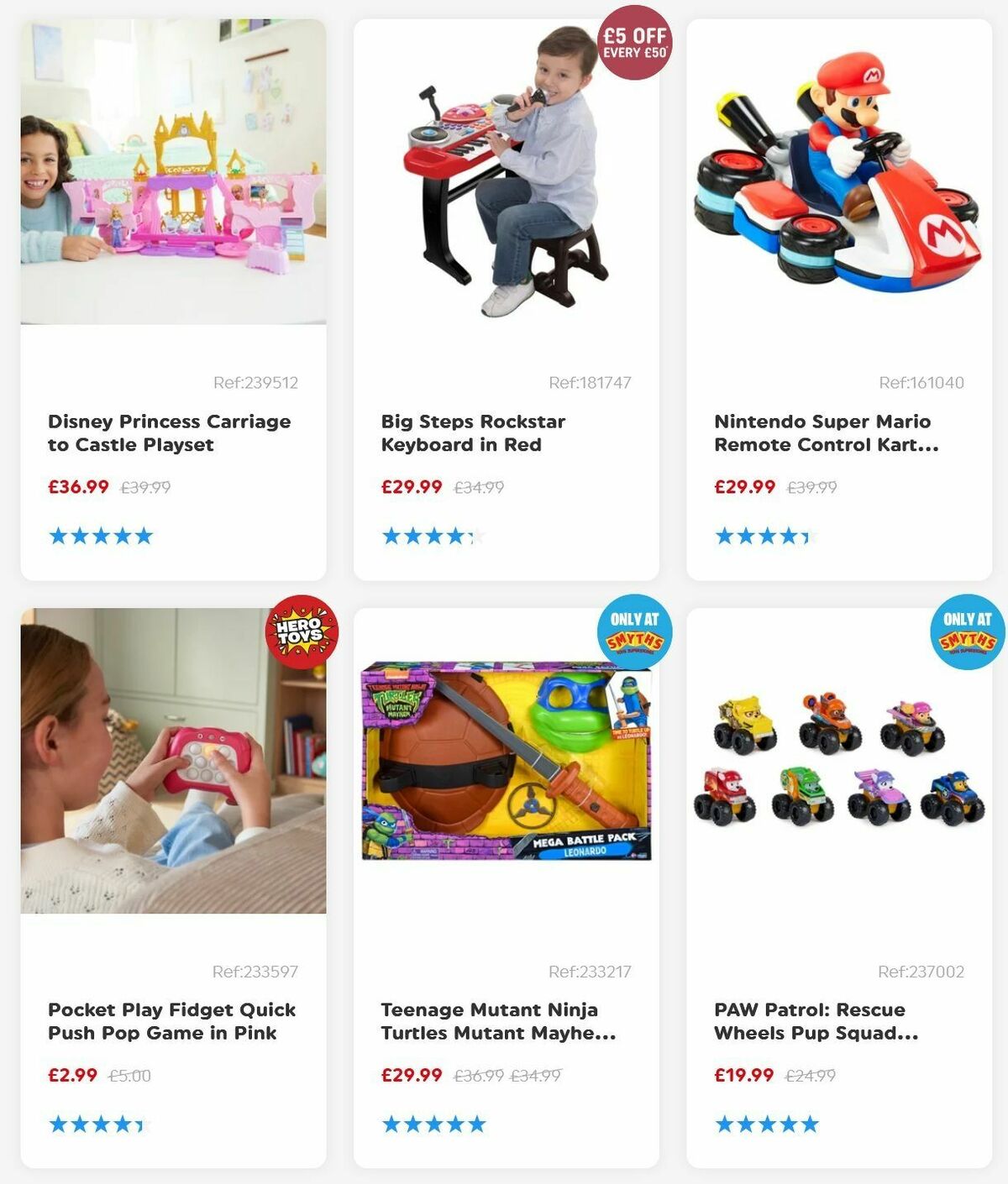 Smyths Toys Offers from 8 November
