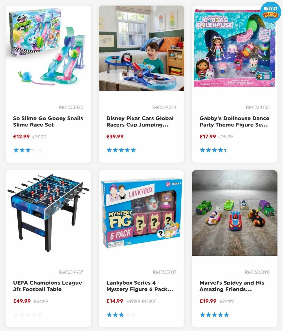 Smyths Toys Offers from 8 November