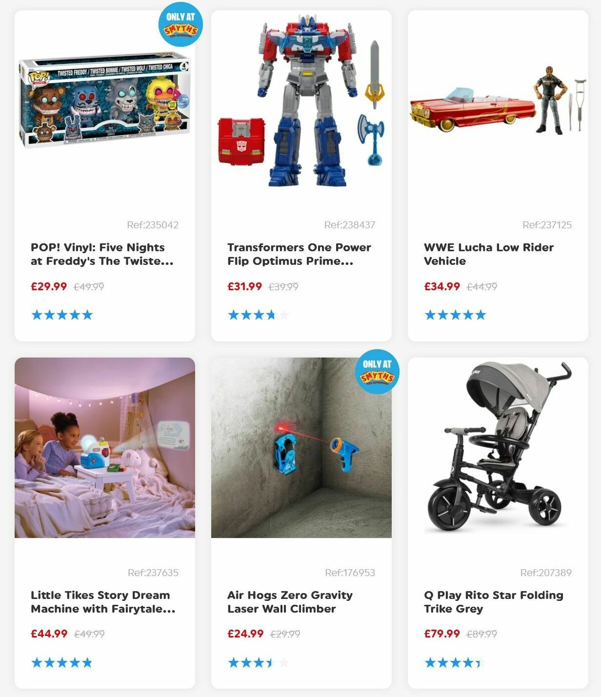 Smyths Toys Offers from 8 November