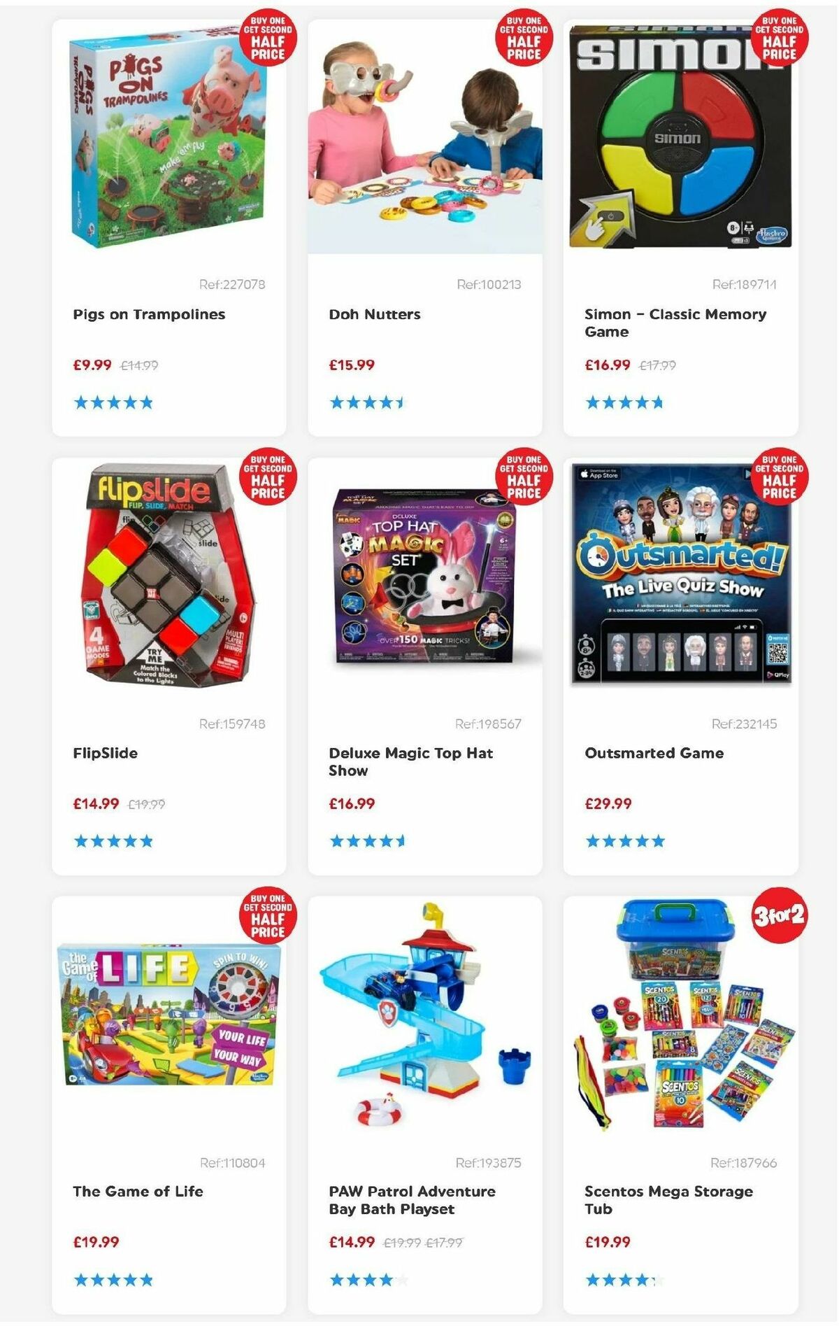 Smyths Toys Offers from 3 December