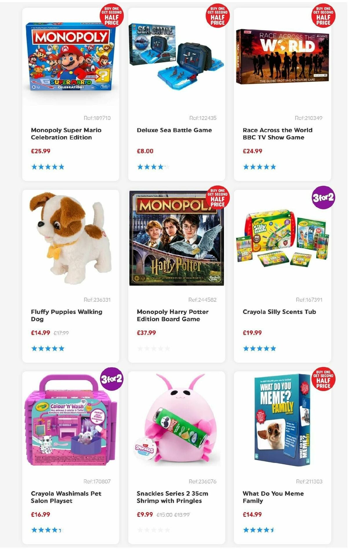 Smyths Toys Offers from 3 December