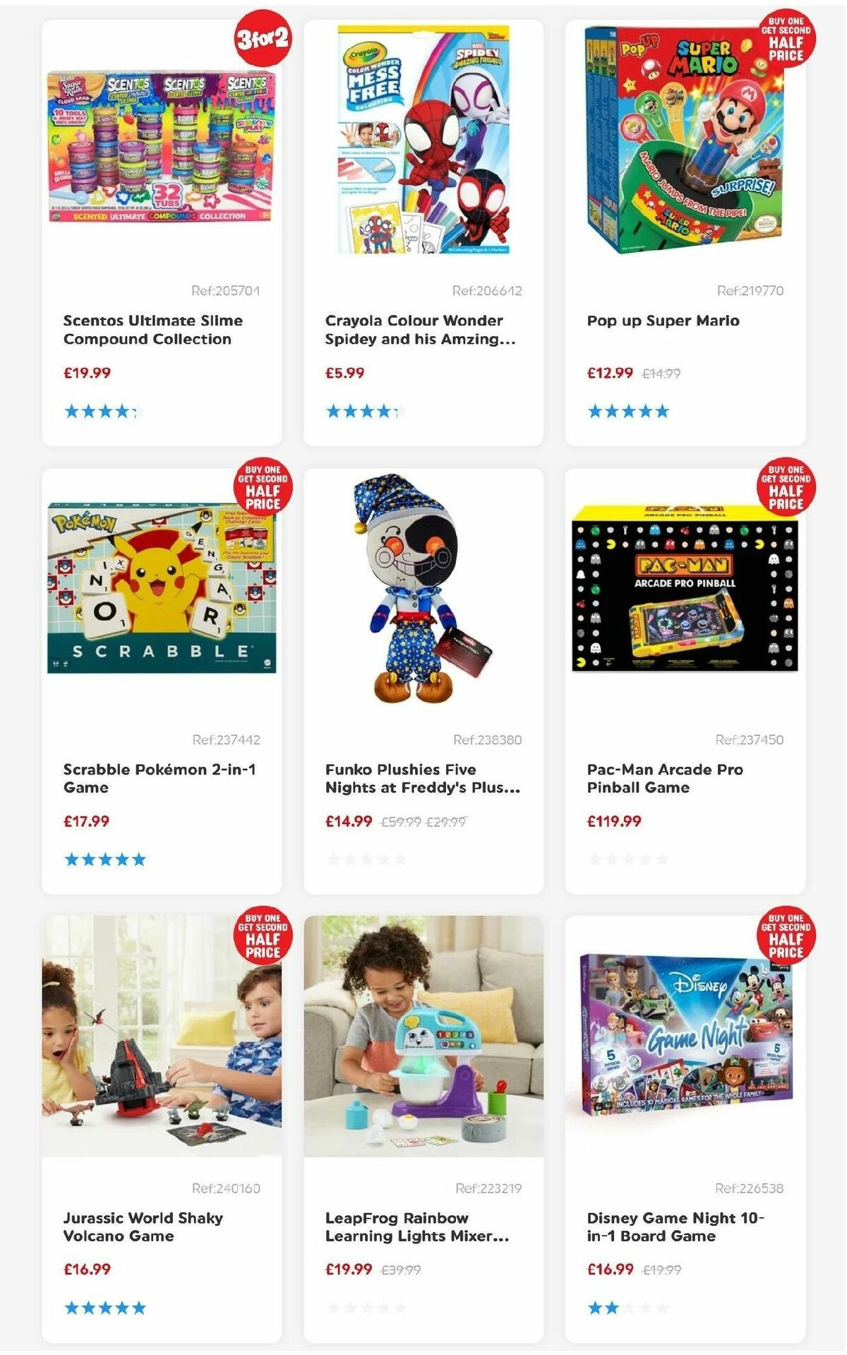 Smyths Toys Offers from 3 December