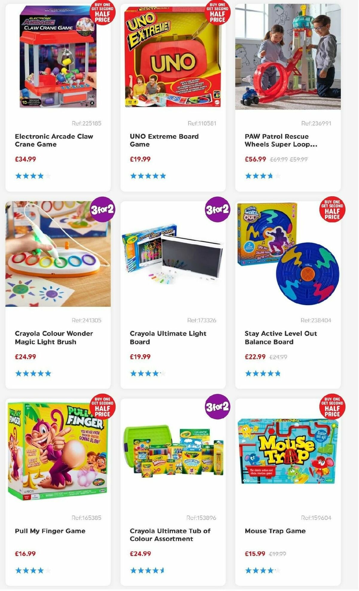Smyths Toys Offers from 3 December