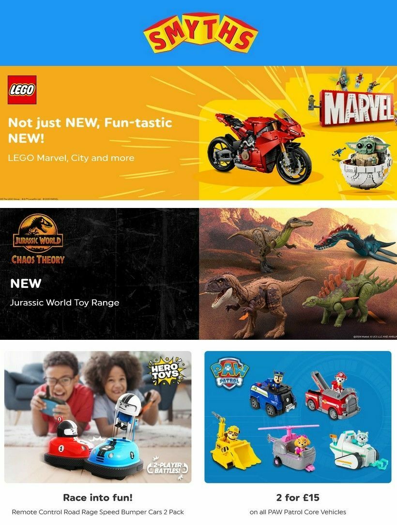 Smyths Toys Offers from 18 January