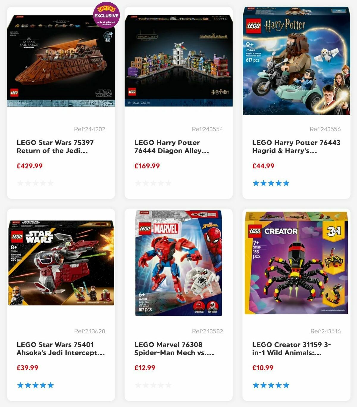 Smyths Toys Offers from 18 January