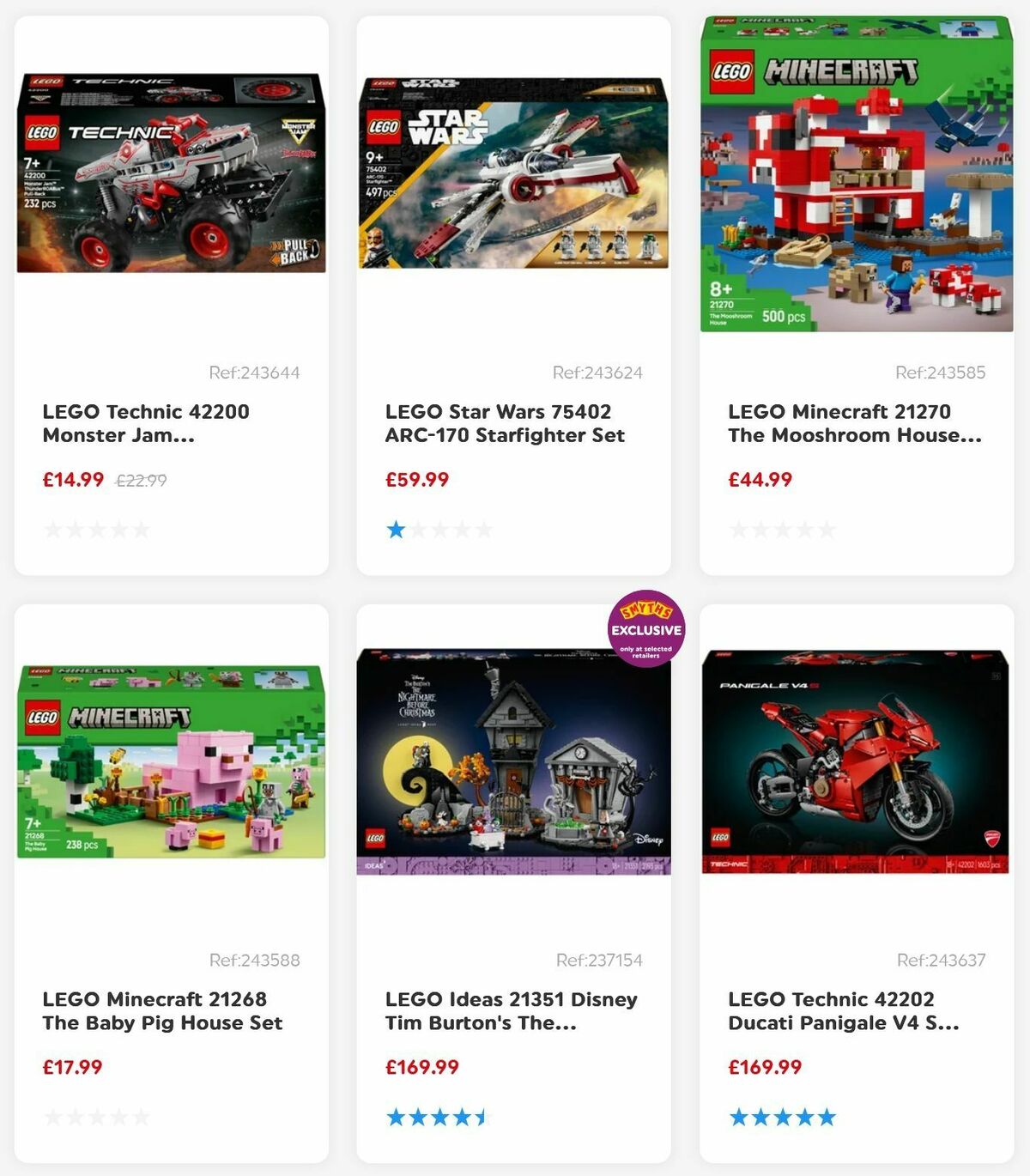 Smyths Toys Offers from 18 January