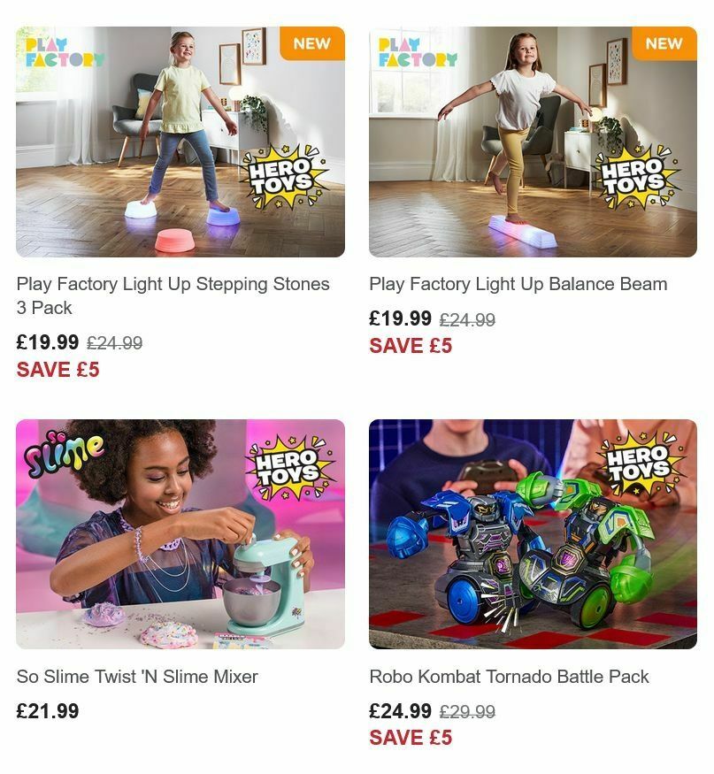 Smyths Toys Offers from 18 January