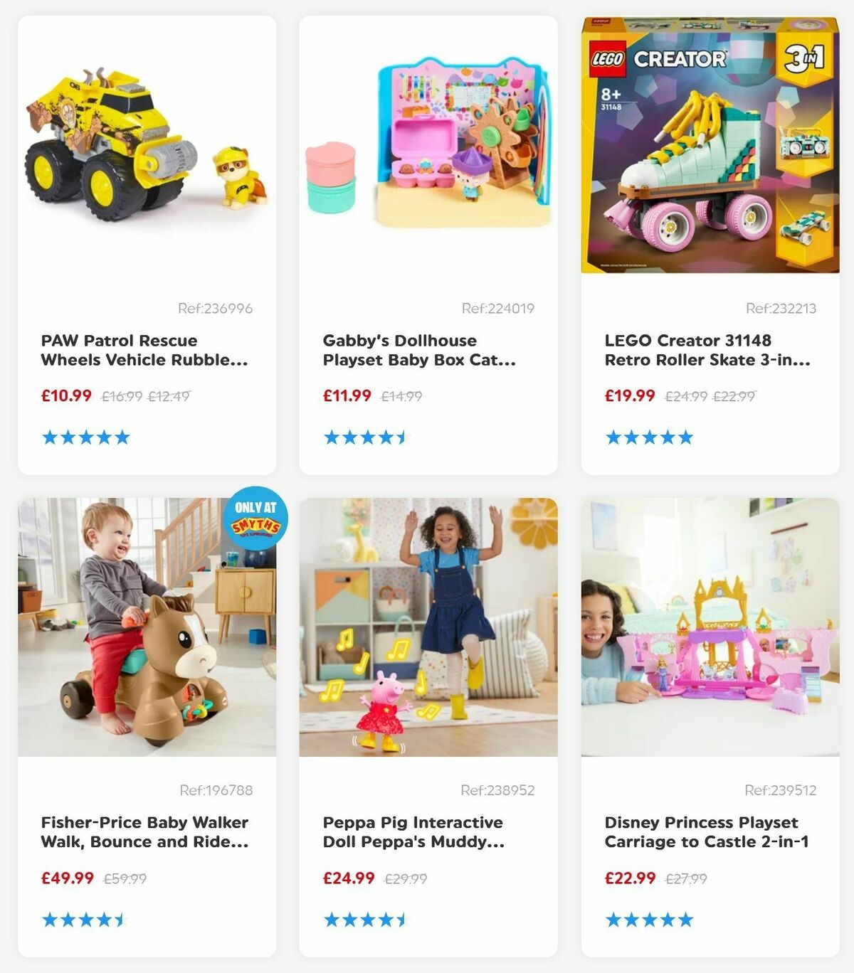 Smyths Toys Offers from 14 February