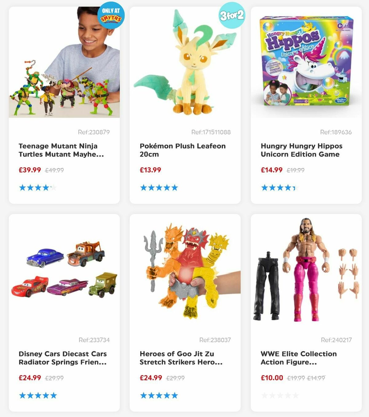 Smyths Toys Offers from 14 February