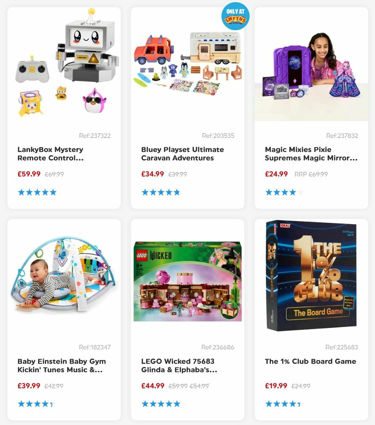 Smyths Toys Offers from 14 February