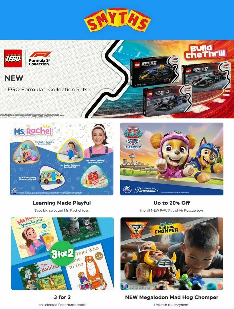 Smyths Toys Offers from 7 March