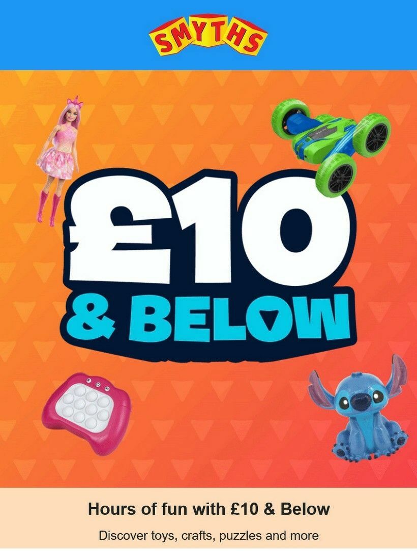 Smyths Toys Offers from 9 May