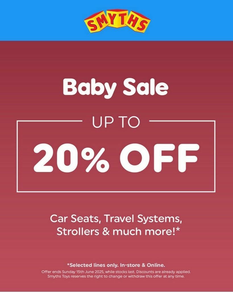 Smyths Toys Offers from 27 May