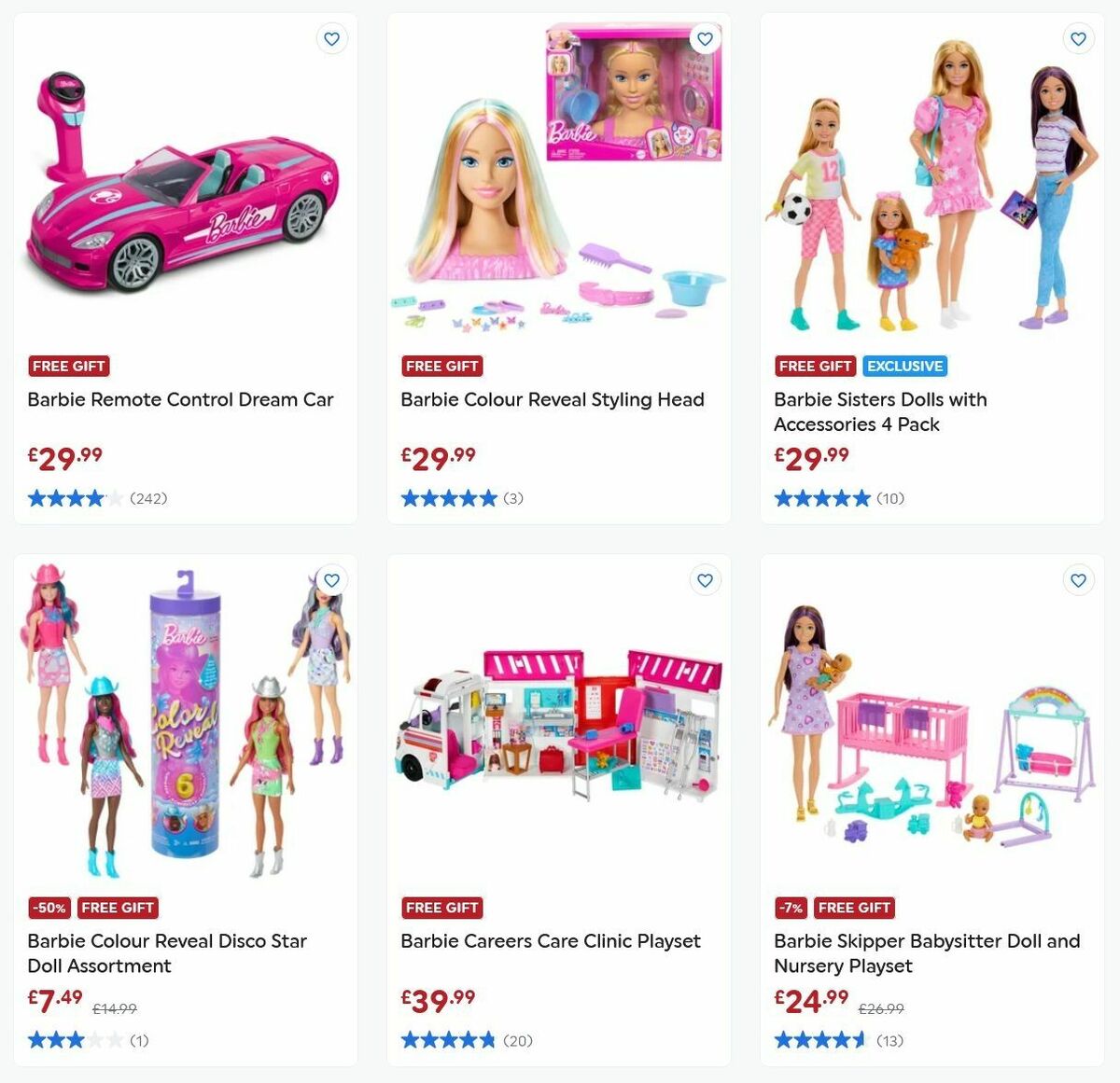 Smyths Toys Offers from 22 August