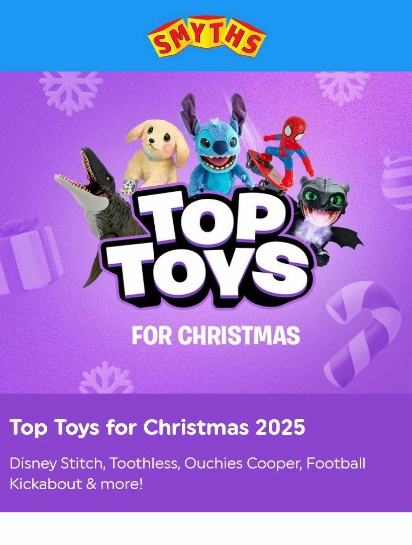 Smyths Toys Offers from 17 October
