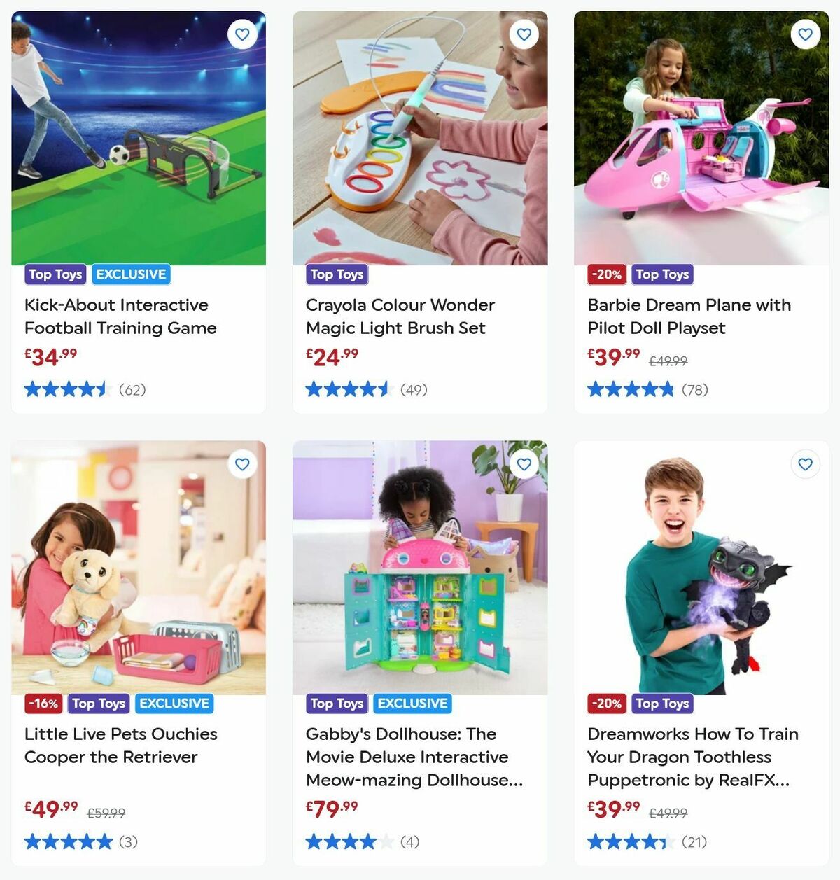 Smyths Toys Offers from 17 October