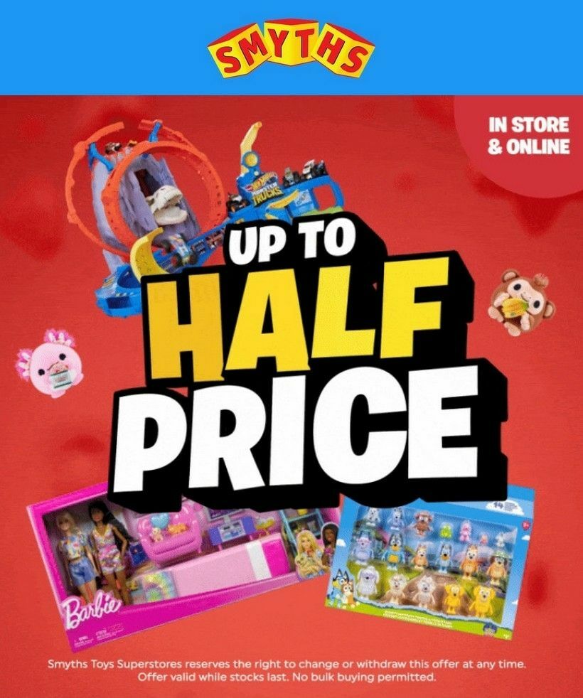 Smyths Toys Offers from 24 October