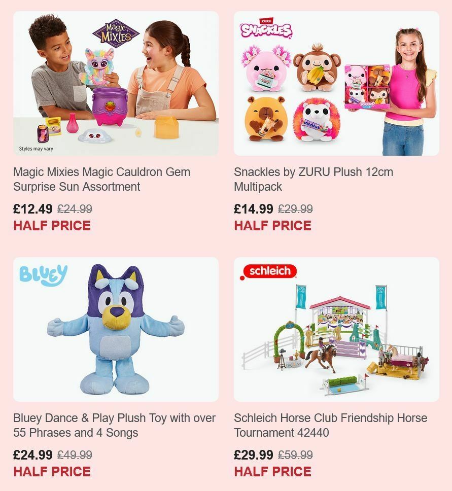 Smyths Toys Offers from 6 November
