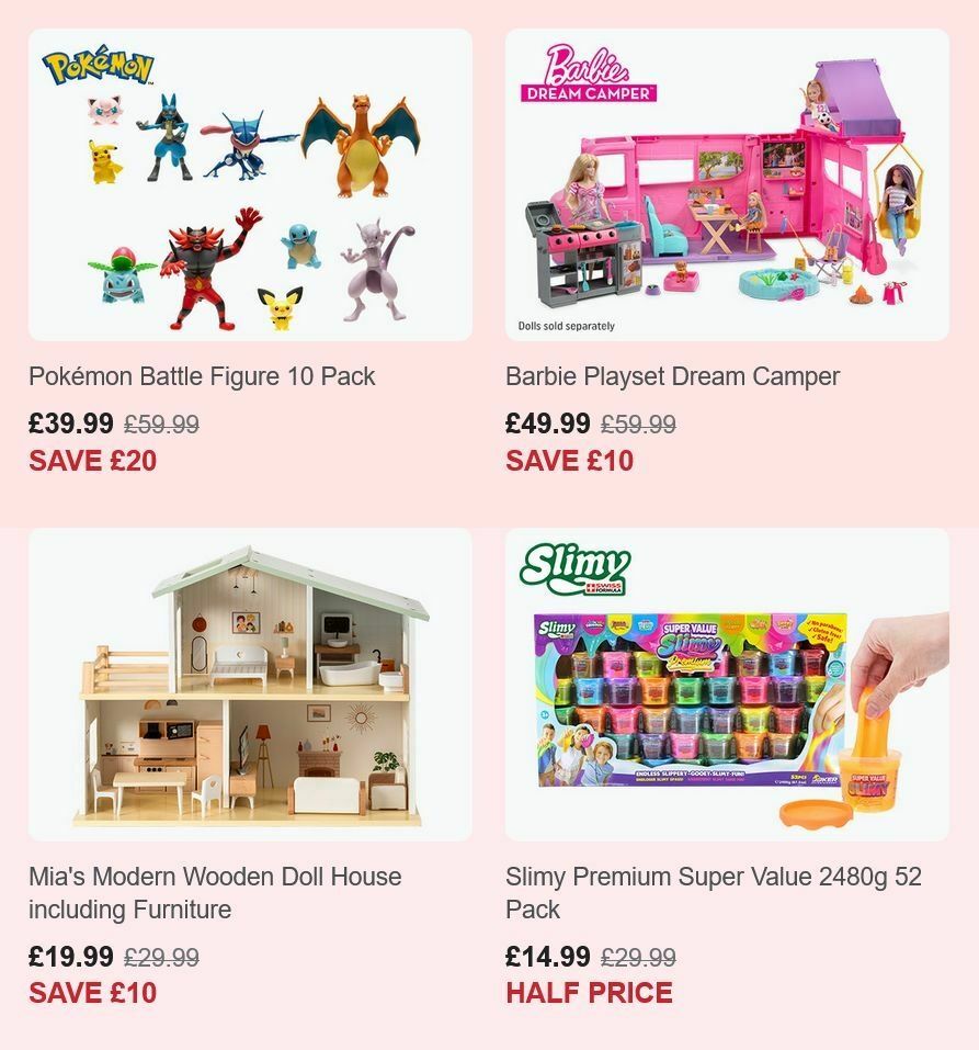 Smyths Toys Offers from 6 November
