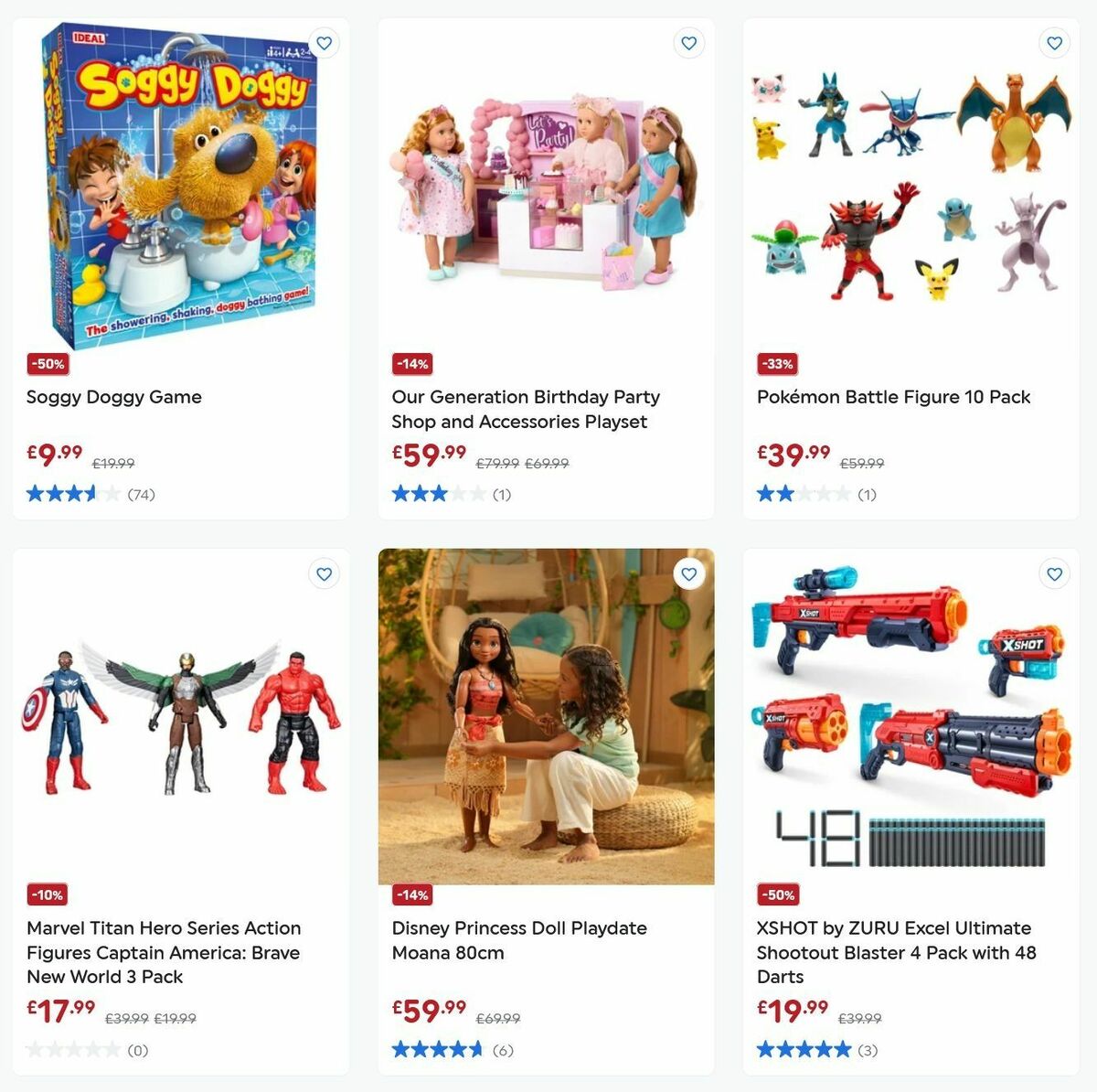 Smyths Toys Offers from 6 November