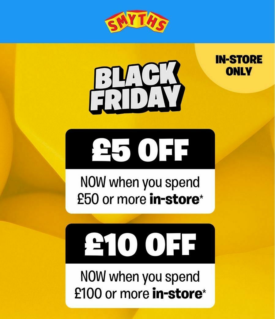 Smyths Toys Offers from 21 November