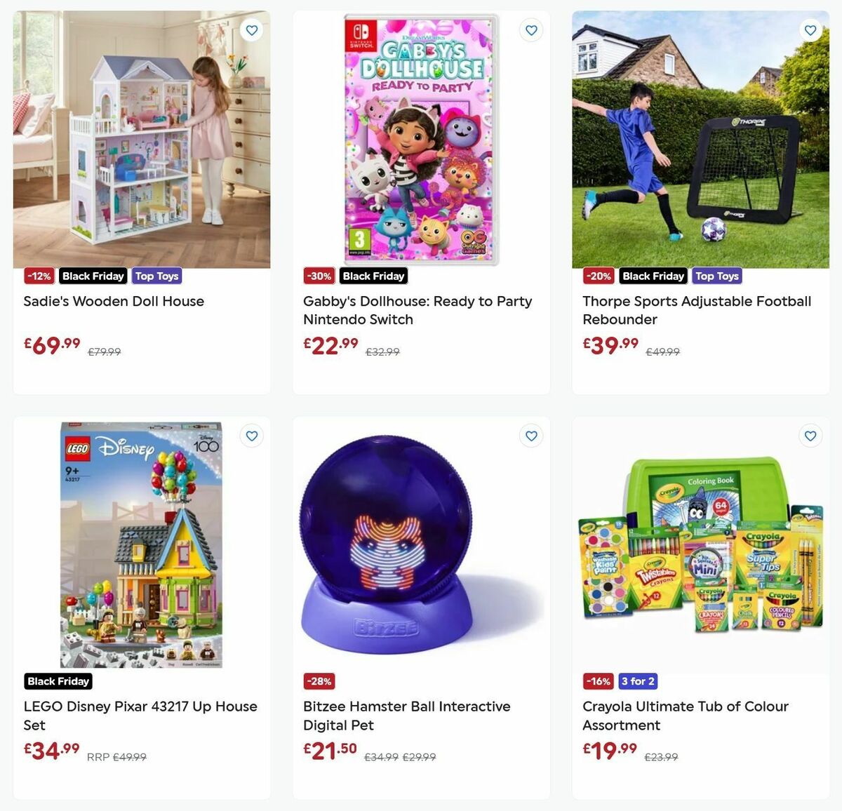 Smyths Toys Offers from 24 November