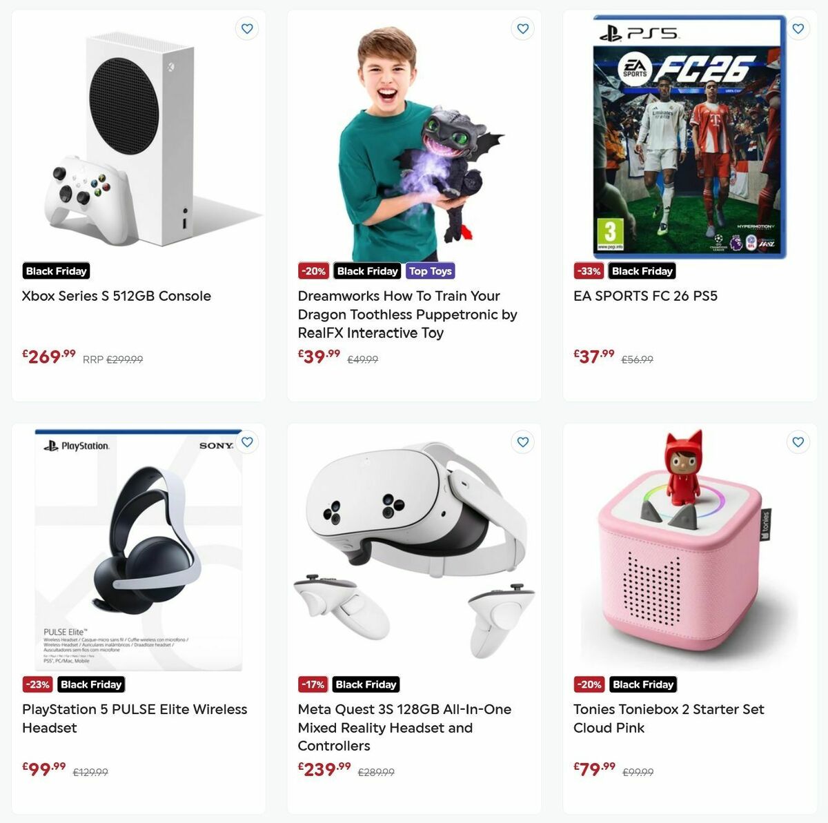 Smyths Toys Offers from 24 November