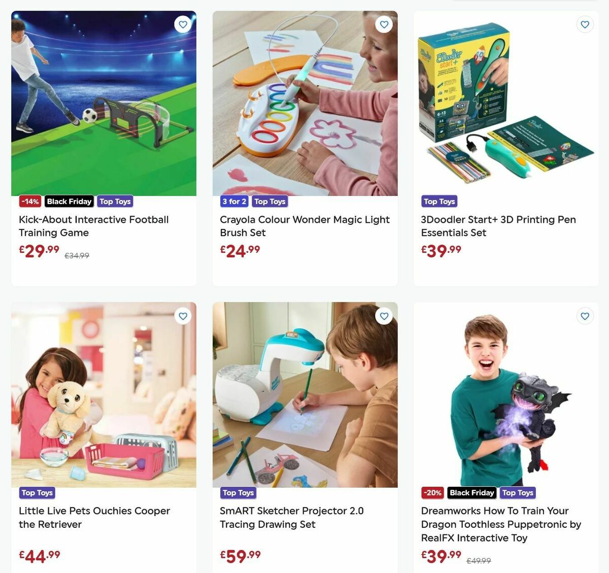 Smyths Toys Offers from 1 December