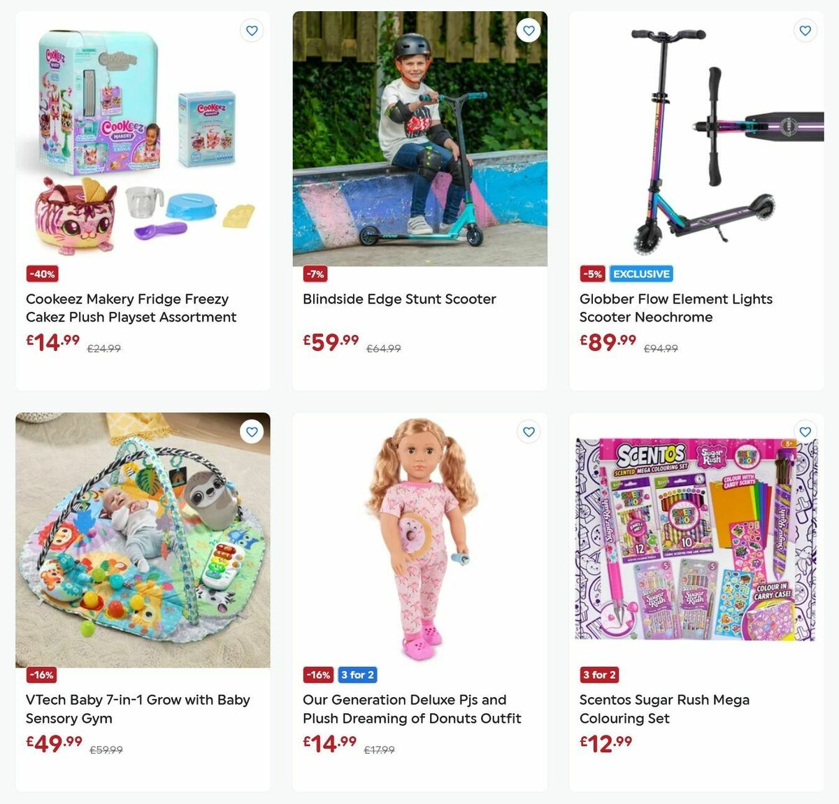 Smyths Toys Offers from 5 December