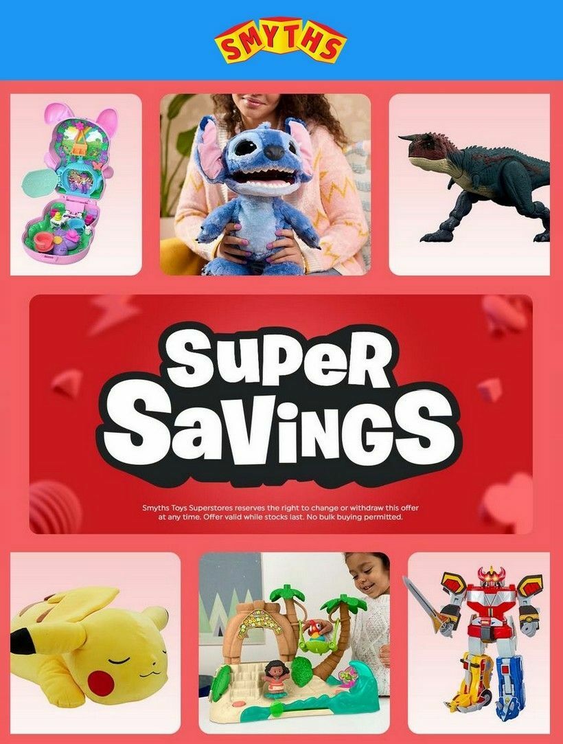 Smyths Toys Offers from 15 February