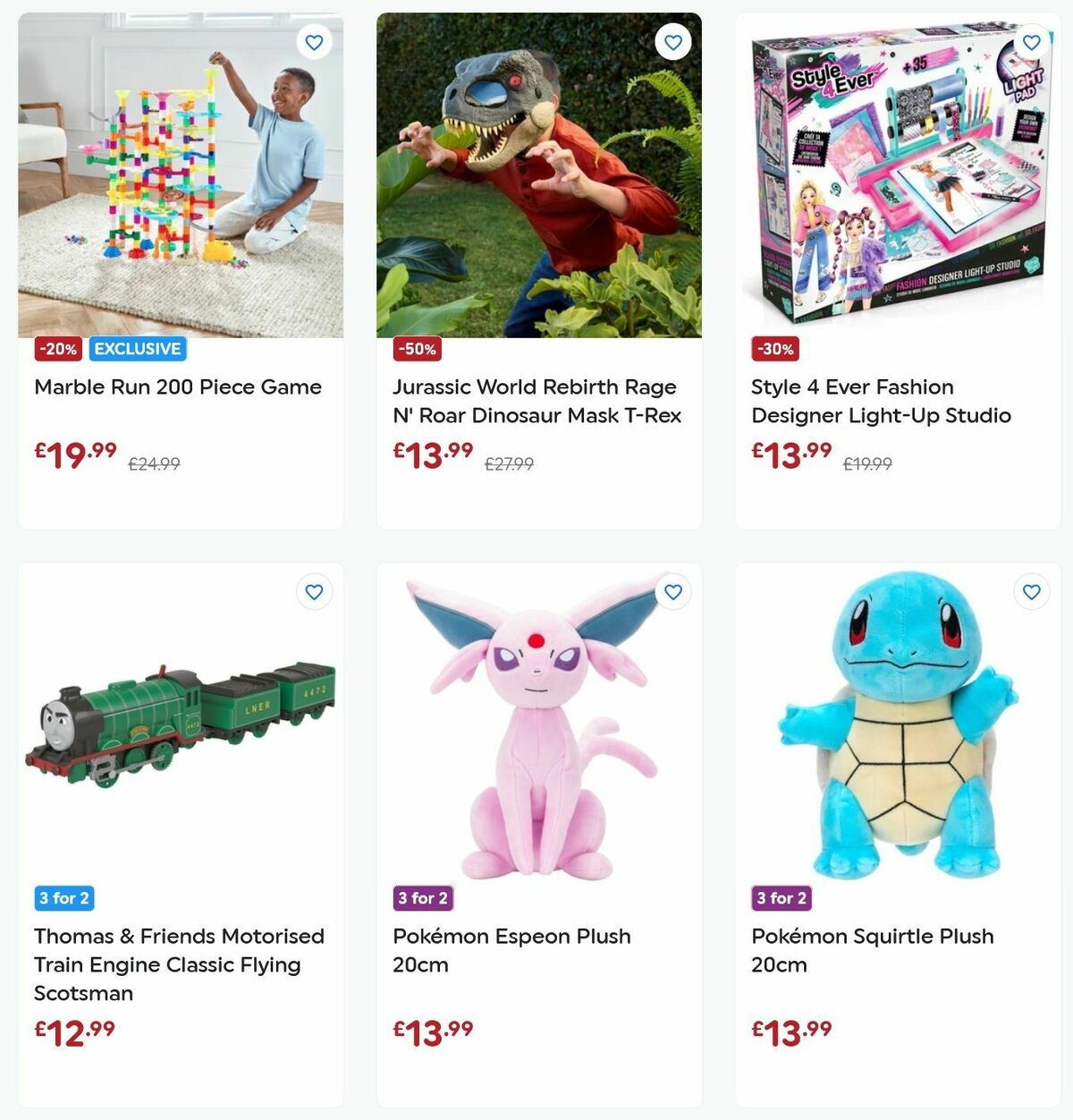 Smyths Toys Offers from 15 February