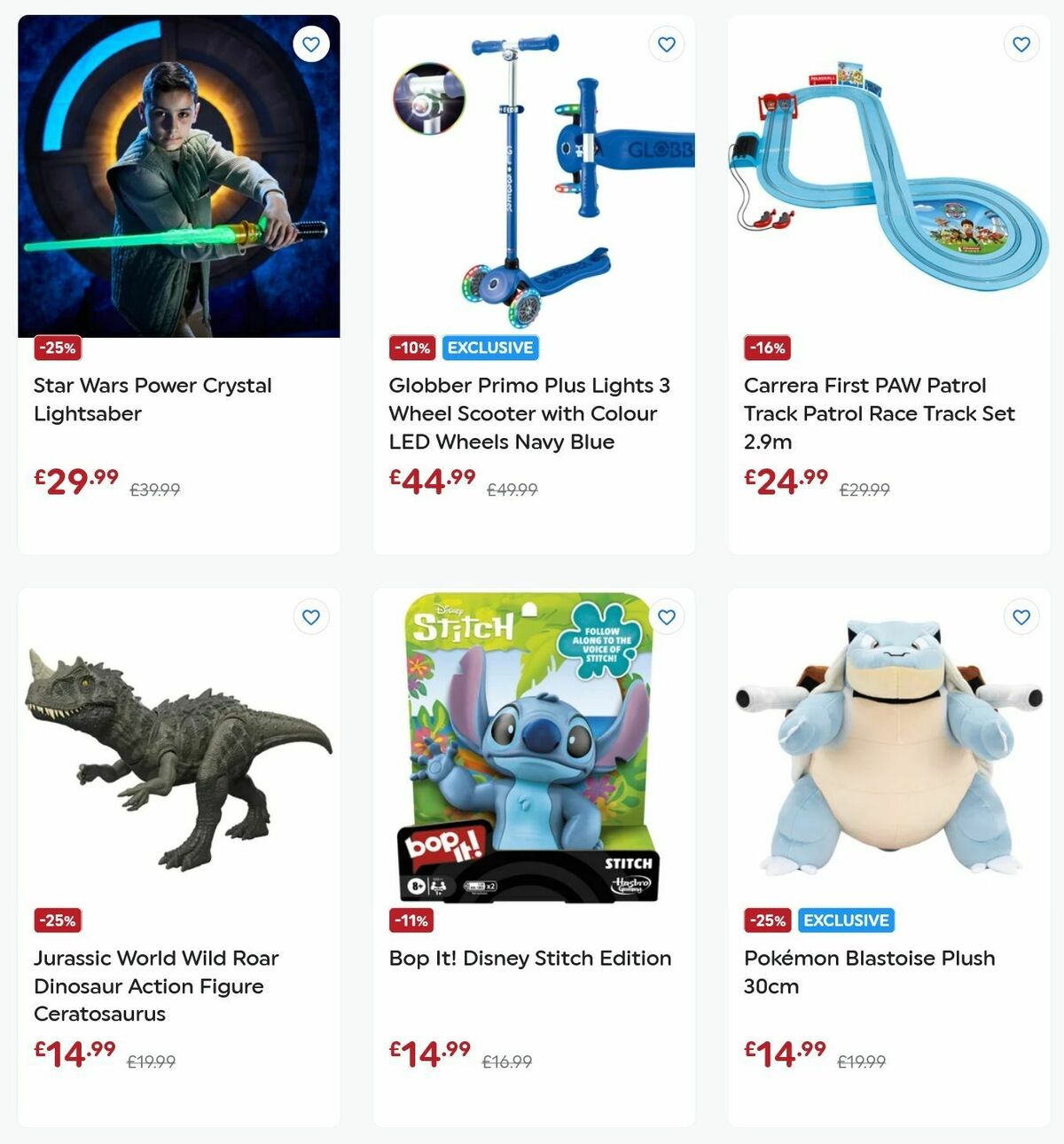 Smyths Toys Offers from 15 February