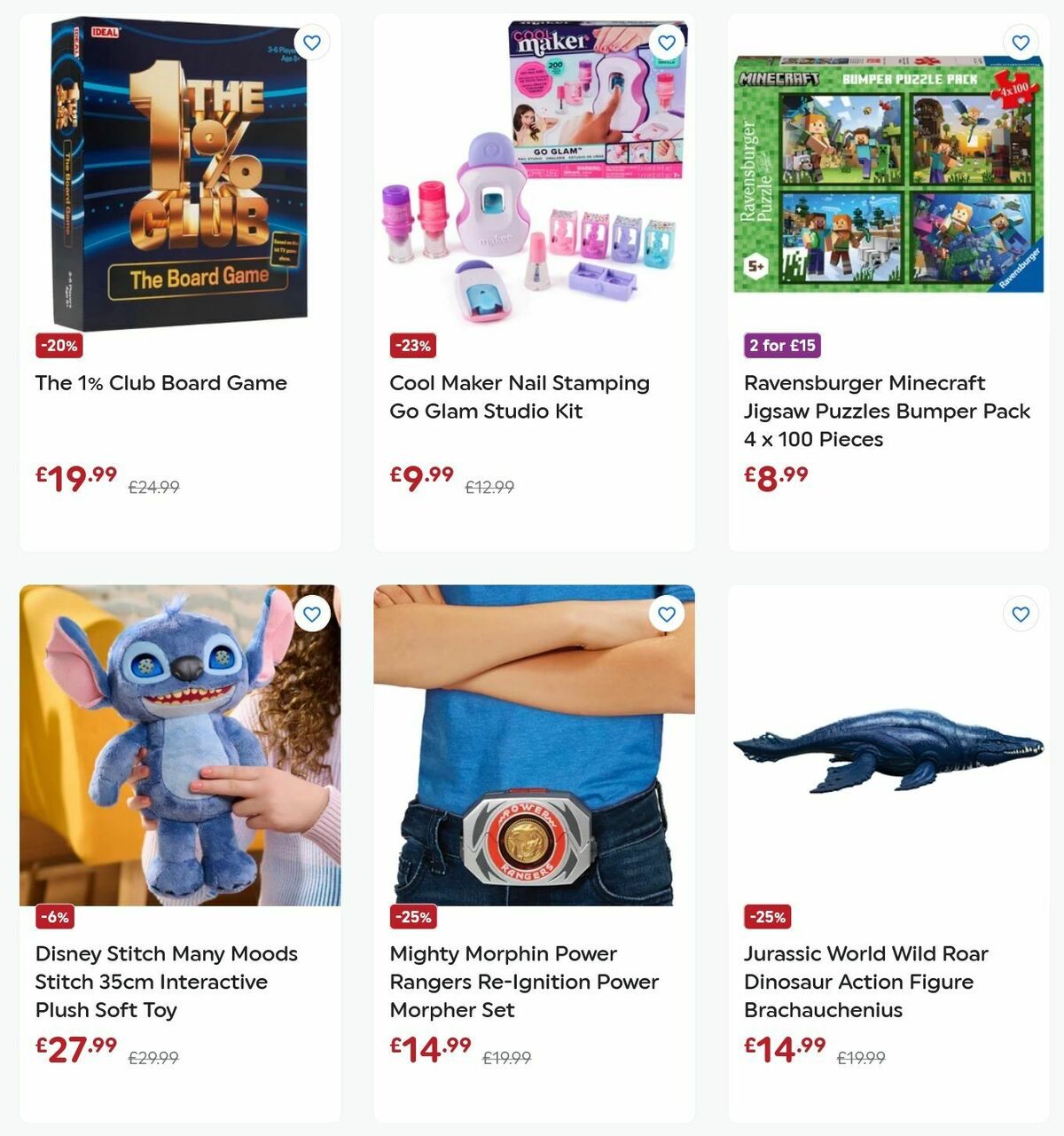 Smyths Toys Offers from 15 February