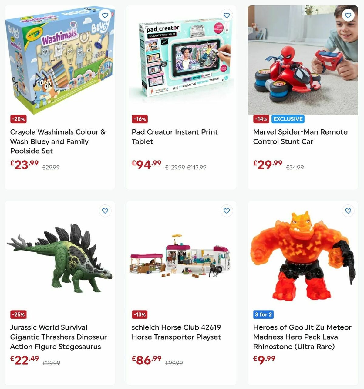 Smyths Toys Offers from 15 February