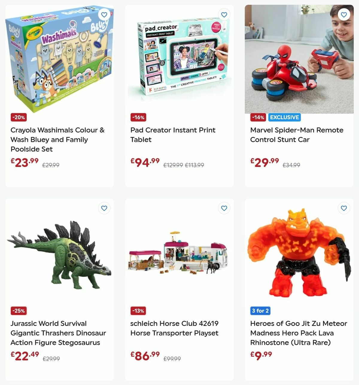 Smyths Toys Offers from 15 February