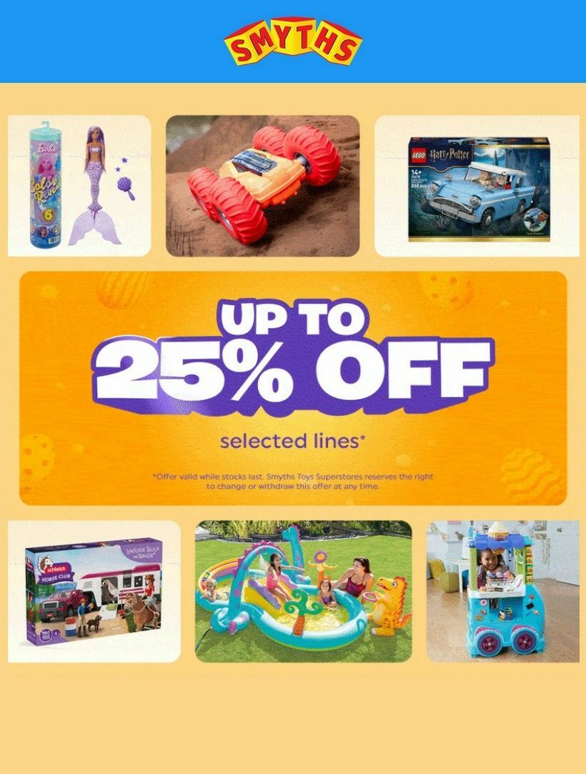 Smyths Toys Offers from 28 March