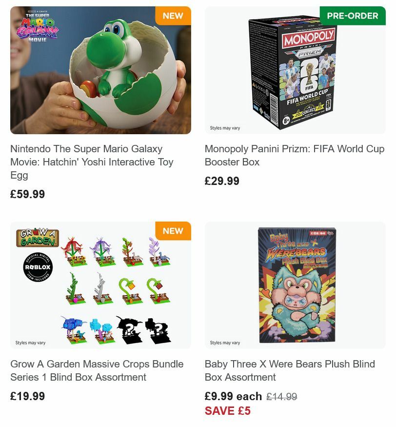 Smyths Toys Offers from 28 March