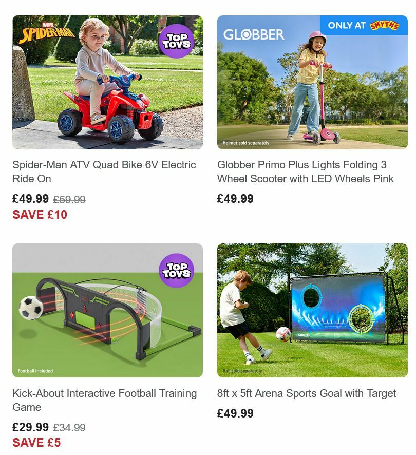 Smyths Toys Offers from 8 April