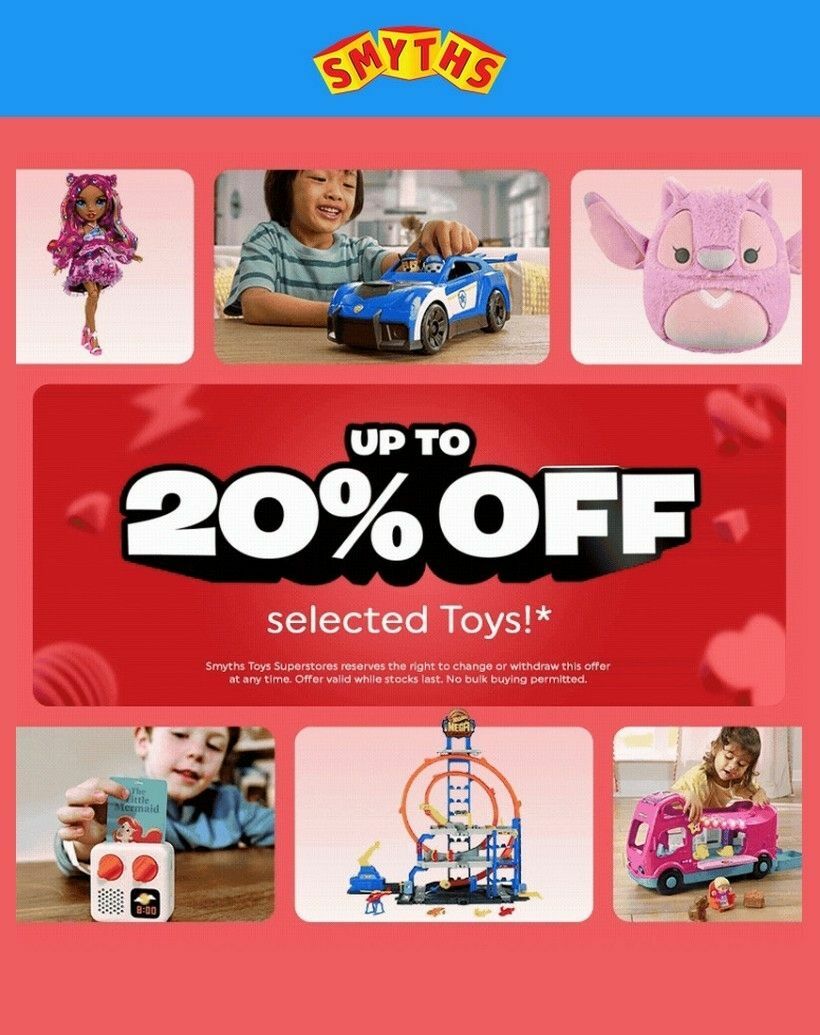 Smyths Toys Offers from 19 June