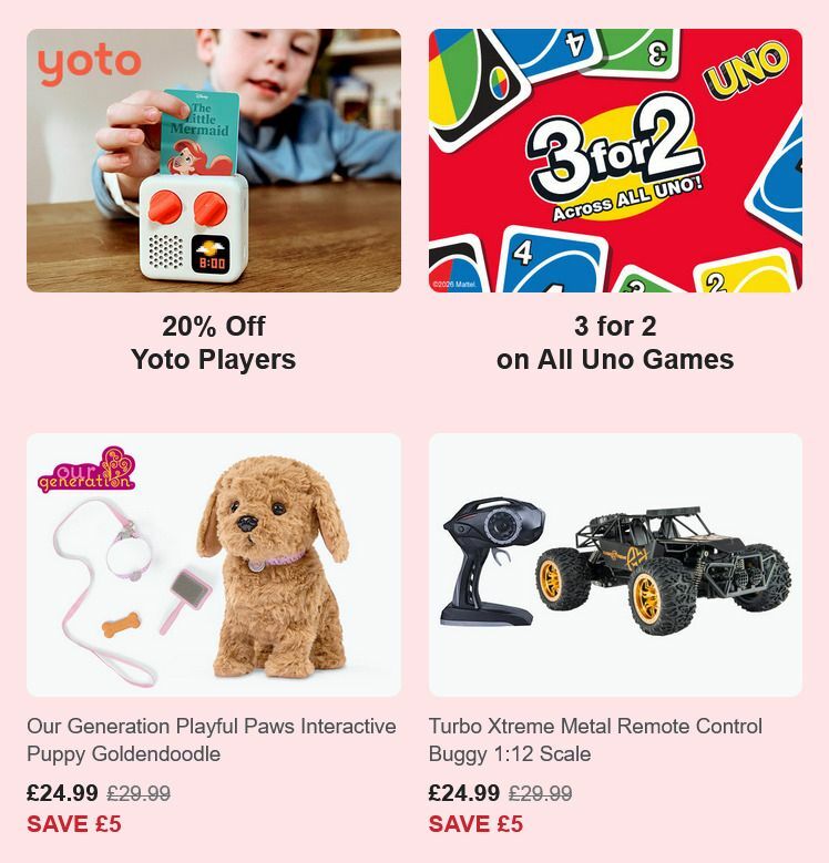 Smyths Toys Offers from 19 June