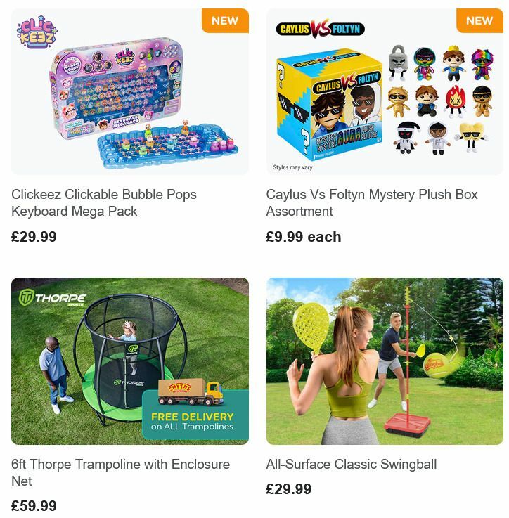 Smyths Toys Offers from 3 July