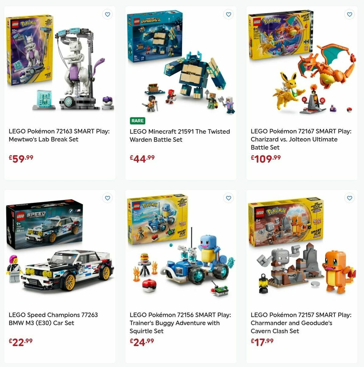 Smyths Toys Offers from 7 August