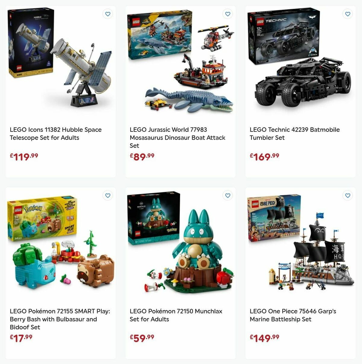 Smyths Toys Offers from 7 August