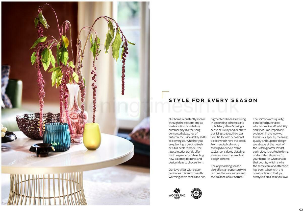 Sofology Offers from 1 July