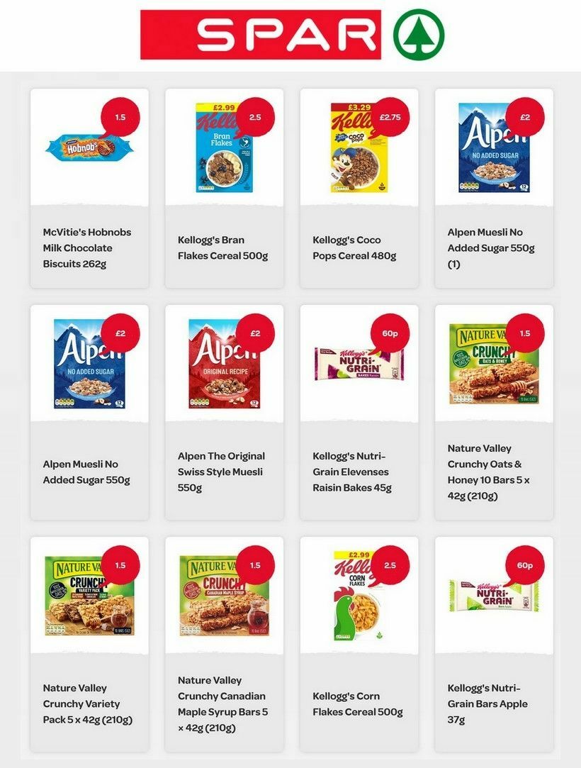 SPAR Offers from 17 August